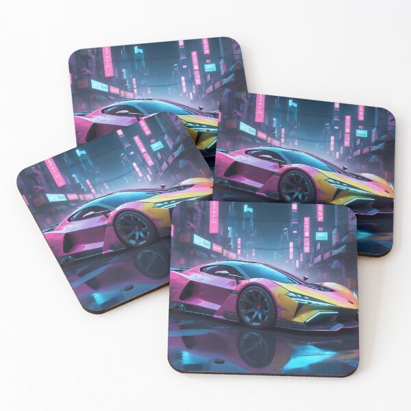 Aperçu de l'œuvre Hypervoiture cyberpunk créée et vendue par papi1998.
