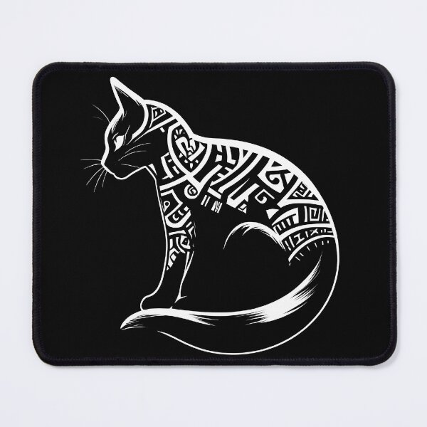 Item preview, Calligrapic Black Cat Tattoo designed and sold by DevemDavam.