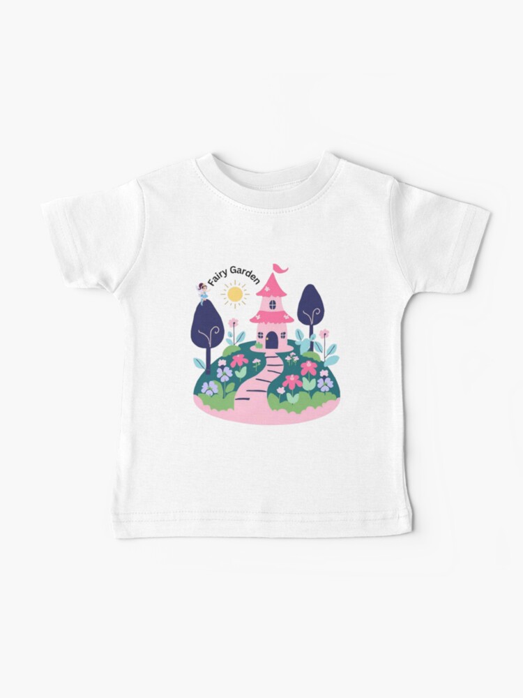 Thumbnail 1 of 2, Baby T-Shirt, Fairy Garden designed and sold by Skyedimple.