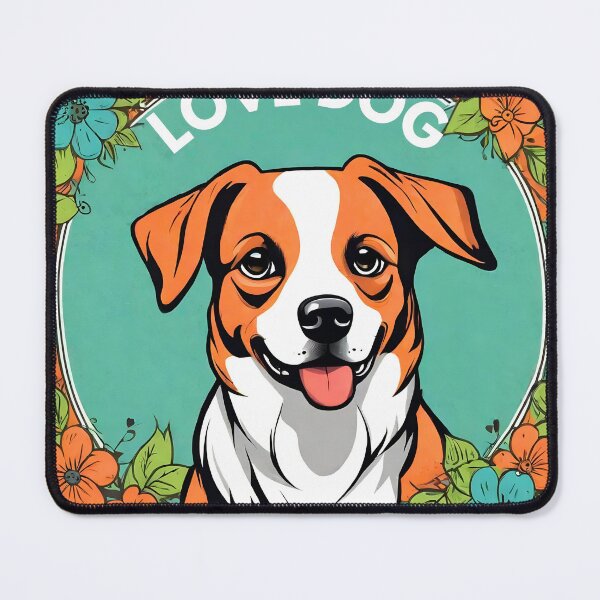 Item preview, Love Dog designed and sold by TrendyGalaxy.