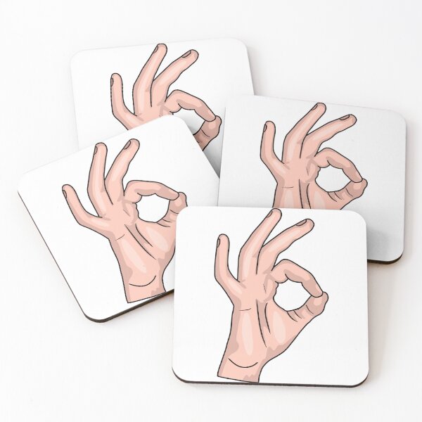 Item preview, Classic OK Hand Gesture designed and sold by GrizzlyCollective.