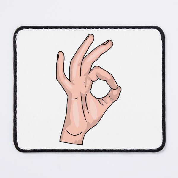 Item preview, Classic OK Hand Gesture designed and sold by GrizzlyCollective.