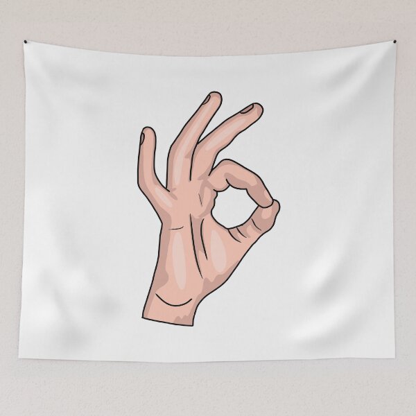 Item preview, Classic OK Hand Gesture designed and sold by GrizzlyCollective.