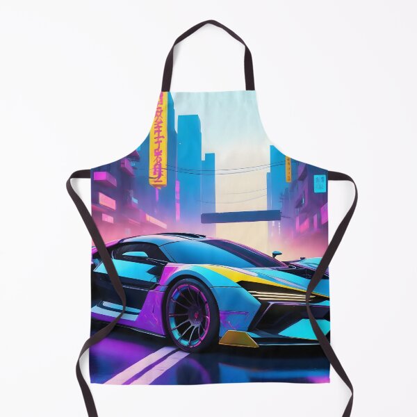 Aperçu de l'œuvre Hypervoiture cyberpunk créée et vendue par papi1998.