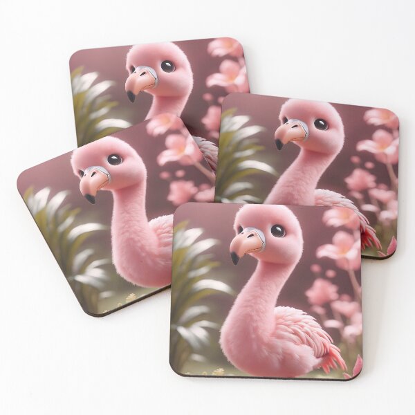 Item preview, Super cute flamingo baby designed and sold by icemanphotos.