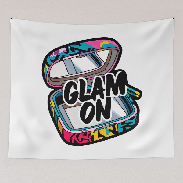 Item preview, Glam On: Unleash Your Inner Makeup Artist designed and sold by SplashTastic.