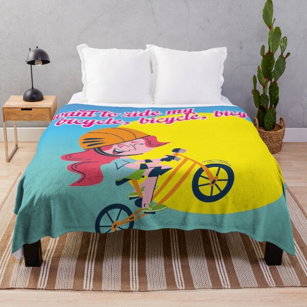 Item preview, I want to ride a bike, quote designed and sold by Mauswohn.