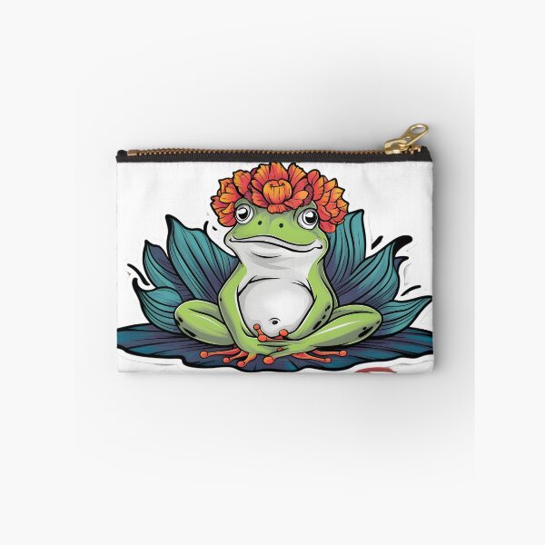 Item preview, Cool Flower-Crowned Frog Butt designed and sold by DIUMERI.