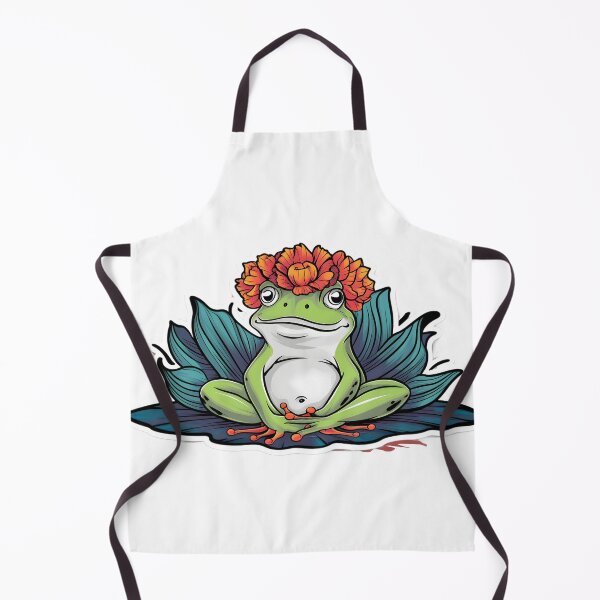 Item preview, Cool Flower-Crowned Frog Butt designed and sold by DIUMERI.