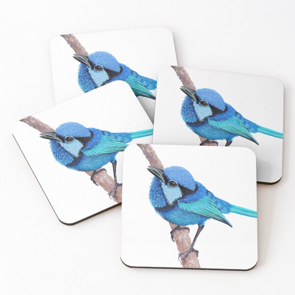 Item preview, Splendid Fairy Wren designed and sold by Nicole Grimm-Hewitt.