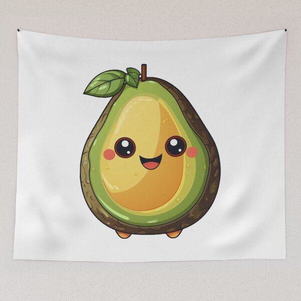 Item preview, Avocado Sticker designed and sold by The-Sticky-Spot.