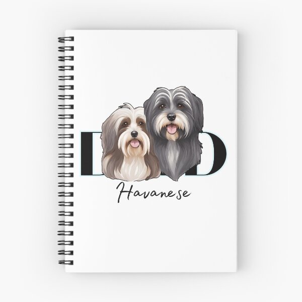 Item preview,  Minimalistic Aesthetic Dog Dad of two Havanese Dog  designed and sold by GoodyPaws.