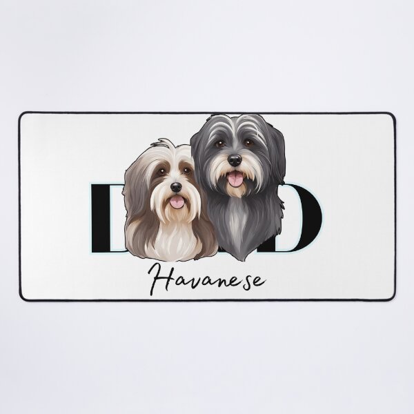 Item preview,  Minimalistic Aesthetic Dog Dad of two Havanese Dog  designed and sold by GoodyPaws.