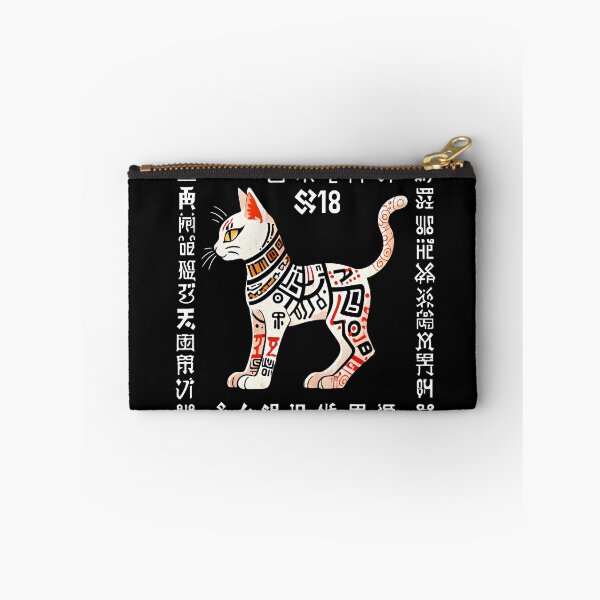 Item preview, Calligrapic Cat Tattoo designed and sold by DevemDavam.