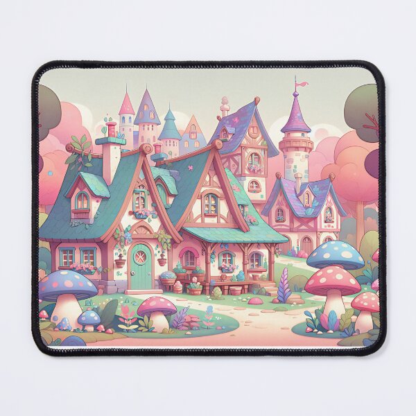 Item preview, Whimsical Cottagecore Forest Scene designed and sold by MarblesManaged.