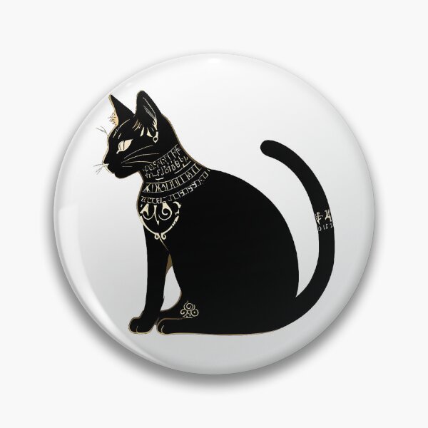 Item preview, Black Cat on White designed and sold by DevemDavam.