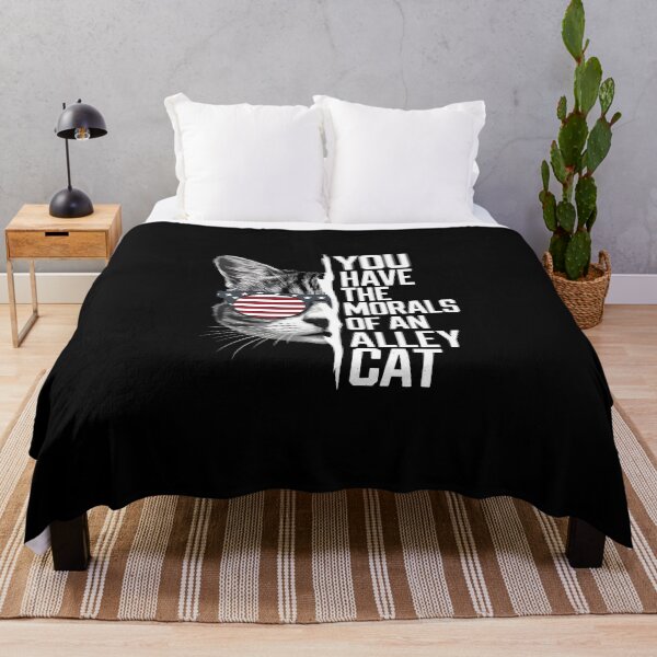 Item preview, You Have The Morals Of An Alley Cat designed and sold by HeadTurningArt.