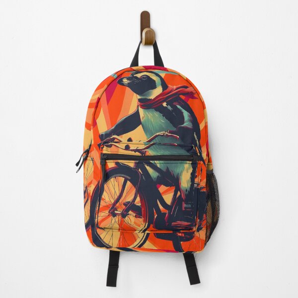 Item preview, Sporty Sports: Penguin on a Bike designed and sold by WaveVisions.