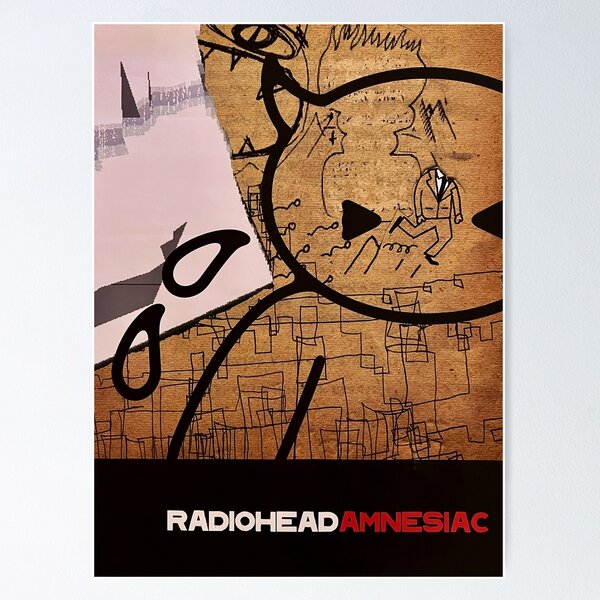 RADIOHEAD AMNESIAC ポスター