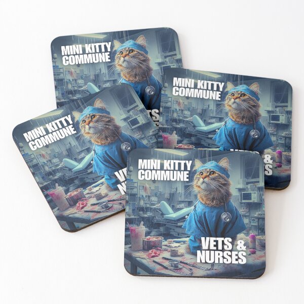 Item preview, MKC Vets and Vet Nurses designed and sold by MiniKitty.