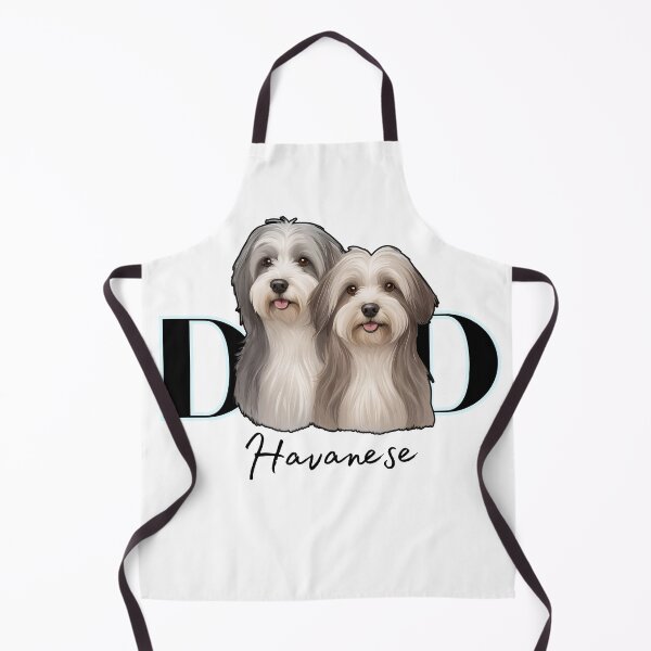 Item preview, Minimalistic Aesthetic Dog Dad of two Havanese Dog designed and sold by GoodyPaws.