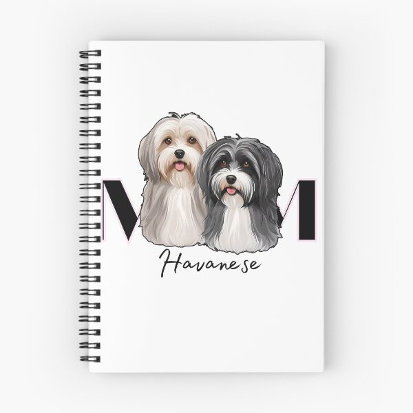 Item preview, Minimalistic Aesthetic Dog Mom of two Havanese Dog  designed and sold by GoodyPaws.