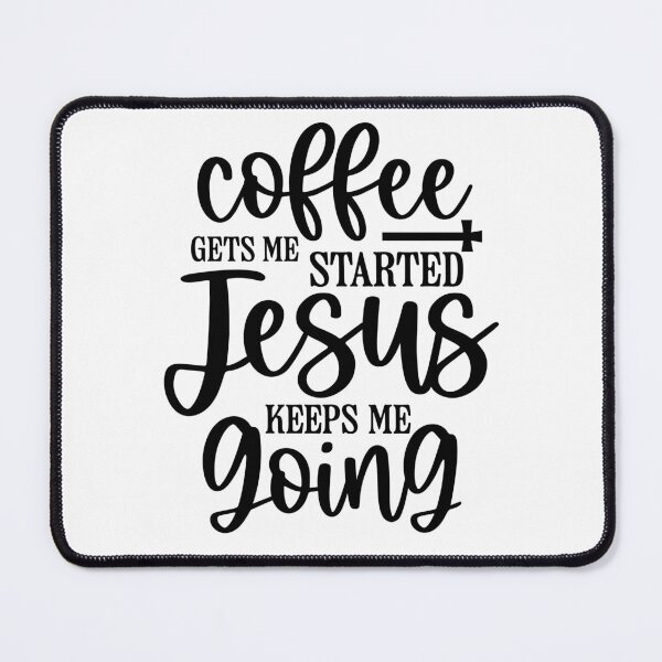 Item preview, Coffee Gets Me Started designed and sold by DavidBriot.