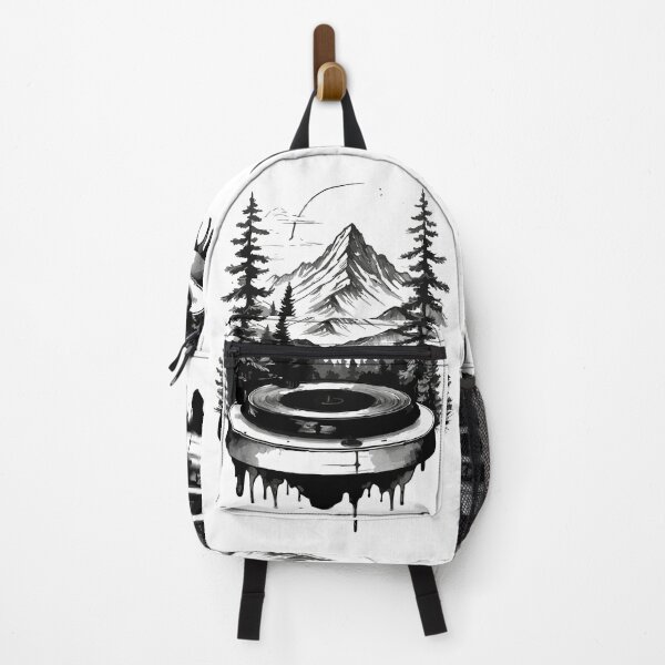 Item preview, Artistic Mountain Landscape - Nature and Music Blend designed and sold by TurtleDojo.