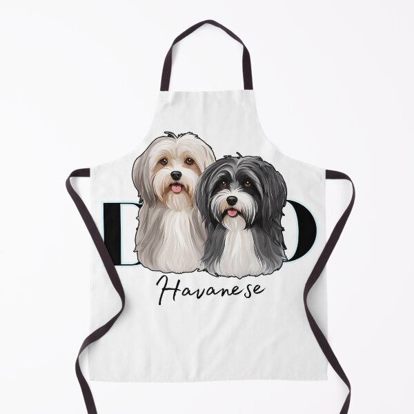 Item preview, Minimalistic Aesthetic Dog Dad of two Havanese Dog designed and sold by GoodyPaws.