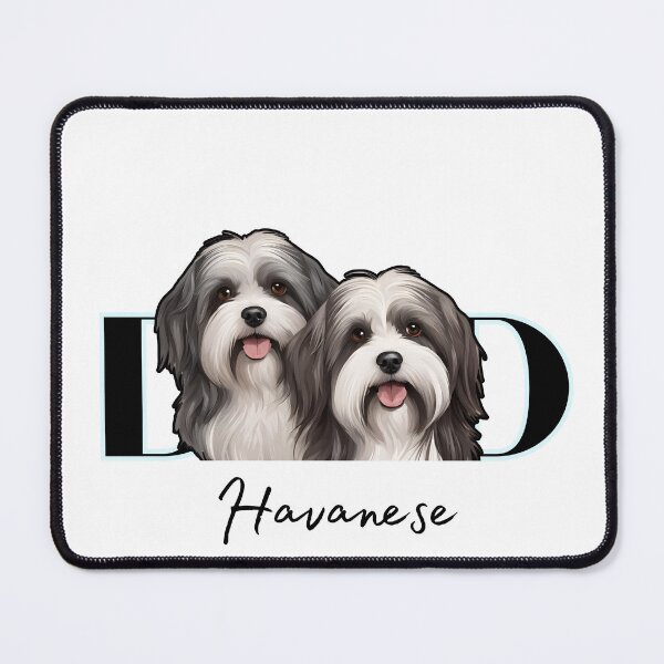 Item preview, Minimalistic Aesthetic Dog Dad of two Havanese Dog designed and sold by GoodyPaws.