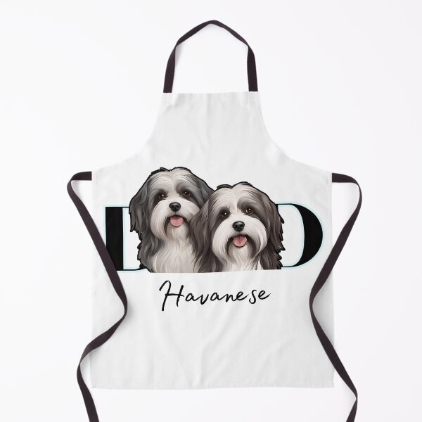Item preview, Minimalistic Aesthetic Dog Dad of two Havanese Dog designed and sold by GoodyPaws.