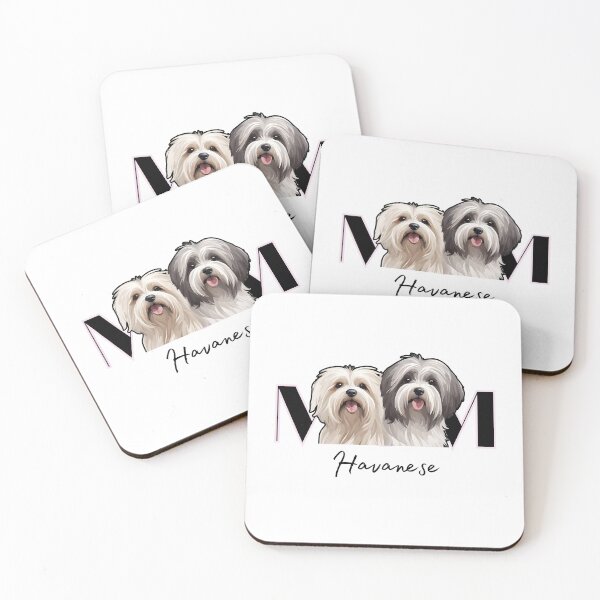 Item preview, Minimalistic Aesthetic Dog Mom of two Havanese Dog  designed and sold by GoodyPaws.