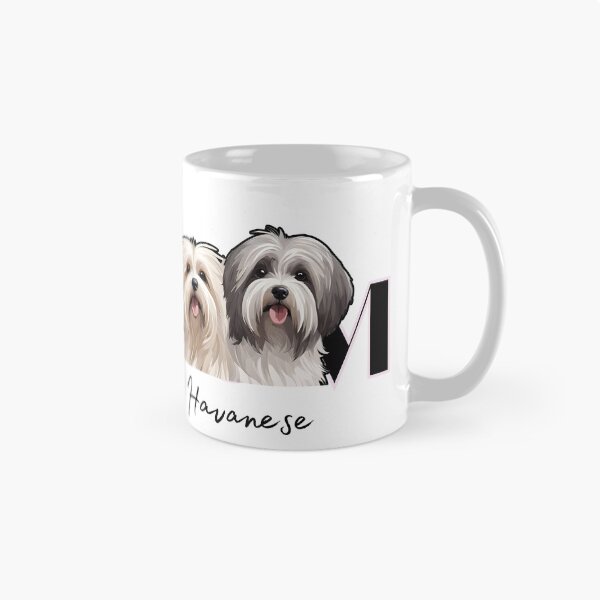 Item preview, Minimalistic Aesthetic Dog Mom of two Havanese Dog  designed and sold by GoodyPaws.