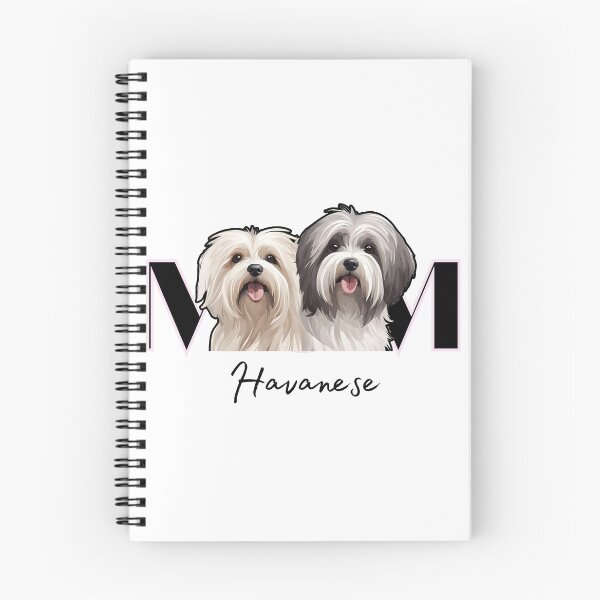 Item preview, Minimalistic Aesthetic Dog Mom of two Havanese Dog  designed and sold by GoodyPaws.