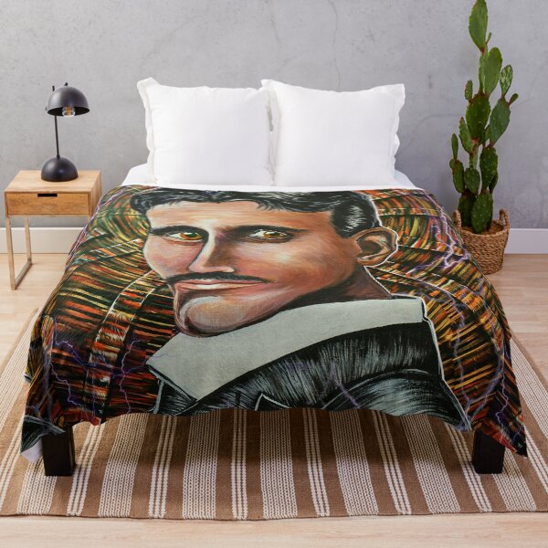 Item preview, Nikola Tesla Art designed and sold by oz10.