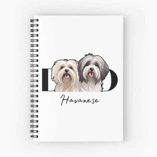 Item preview, Minimalistic Aesthetic Dog Dad of two Havanese Dog  designed and sold by GoodyPaws.