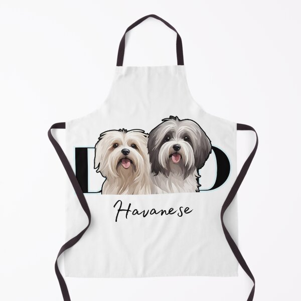 Item preview, Minimalistic Aesthetic Dog Dad of two Havanese Dog designed and sold by GoodyPaws.