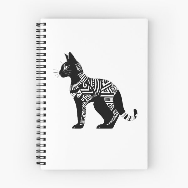 Item preview, Black Cat with Calligraphy III designed and sold by DevemDavam.
