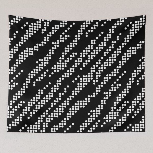 Item preview, Zebra Spots Pattern (Black and White) designed and sold by avperth.