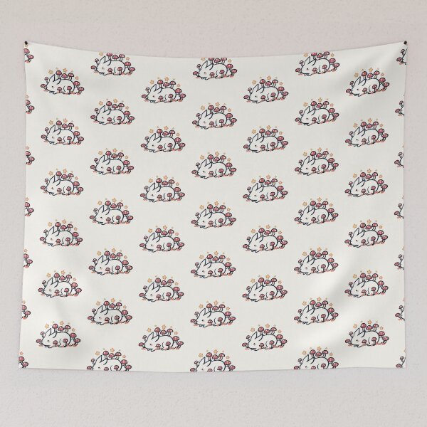 Item preview, Cute Bunny and mushrooms  designed and sold by Artofmayara.
