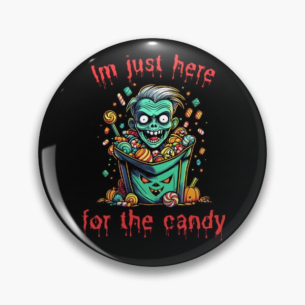 Item preview,  Im just here for the candy Zombie designed and sold by EULALIA Twarog.