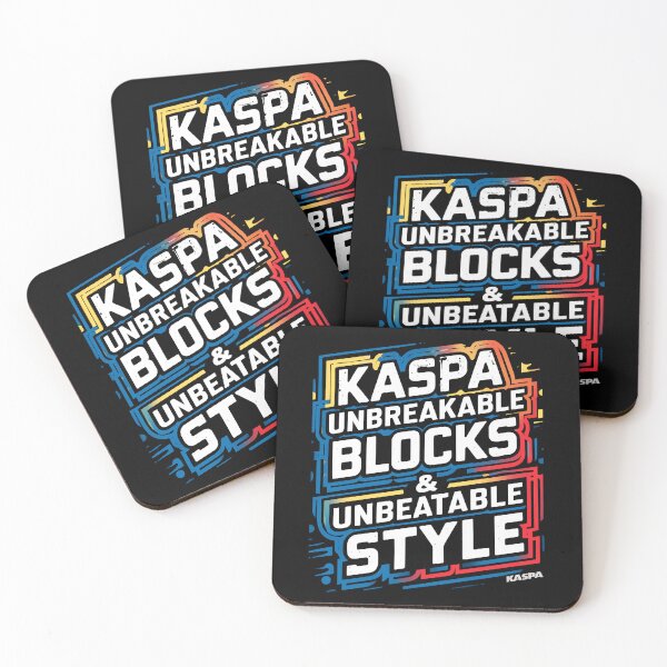 Item preview, Kaspa Crypto Wave Blockchain Dynamics designed and sold by RadDeck.