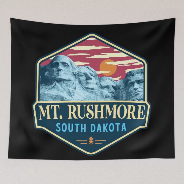 Item preview, Mount Rushmore National Memorial designed and sold by graphic-map.
