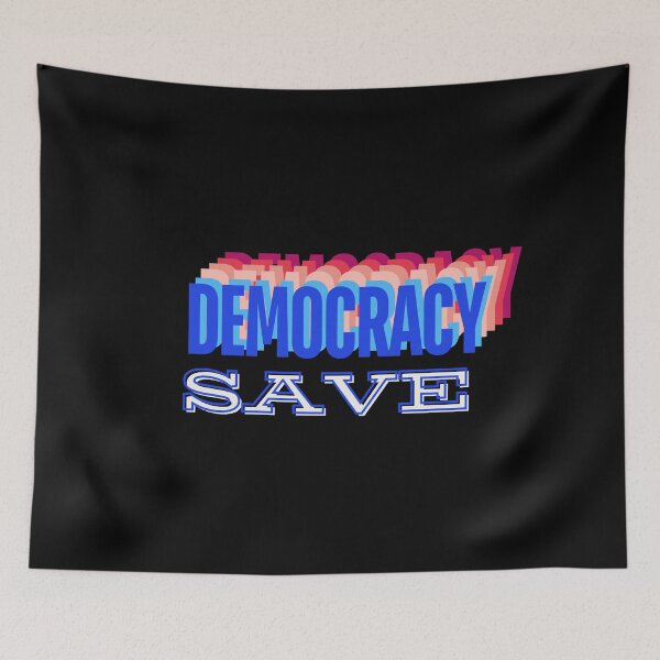 Item preview,  Save democracy. Democracy matters. designed and sold by AnnDart.