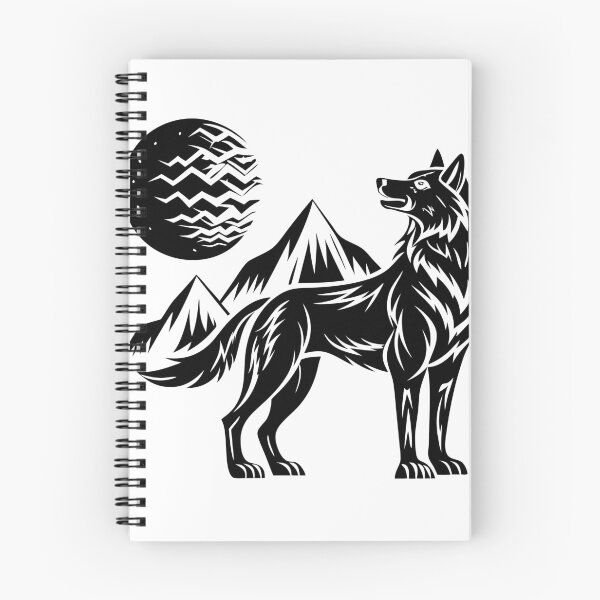 Item preview, Cool Alpha Wolf Sticker designed and sold by DIUMERI.