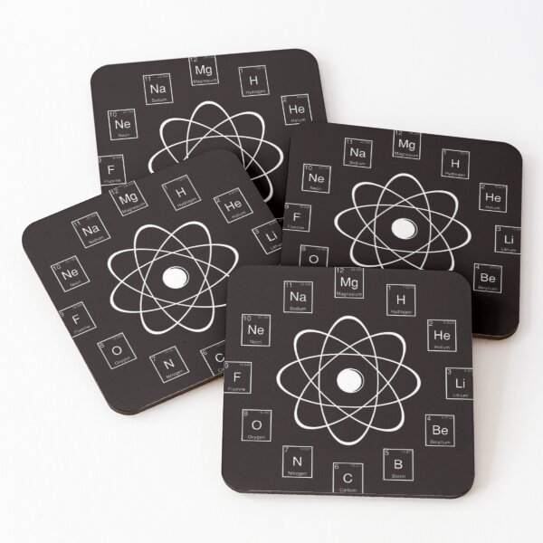 Item preview, atomic periodic table animated substance design designed and sold by koringaFTS.