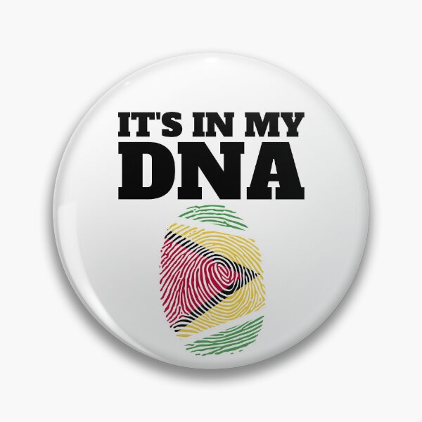 Item preview, It's In My DNA Guyana Roots Fingerprint Proud Guyana Gear designed and sold by DynamicDesign.