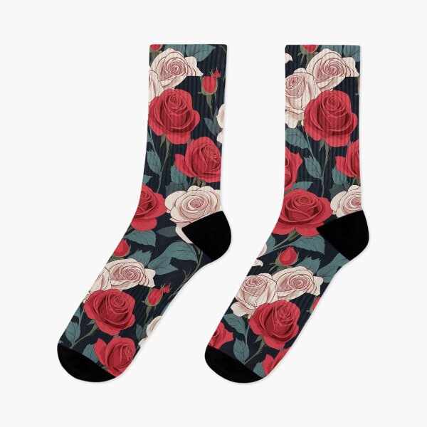 Item preview, Crimson and Cream Rose Harmony designed and sold by Thai Vibe Studio.