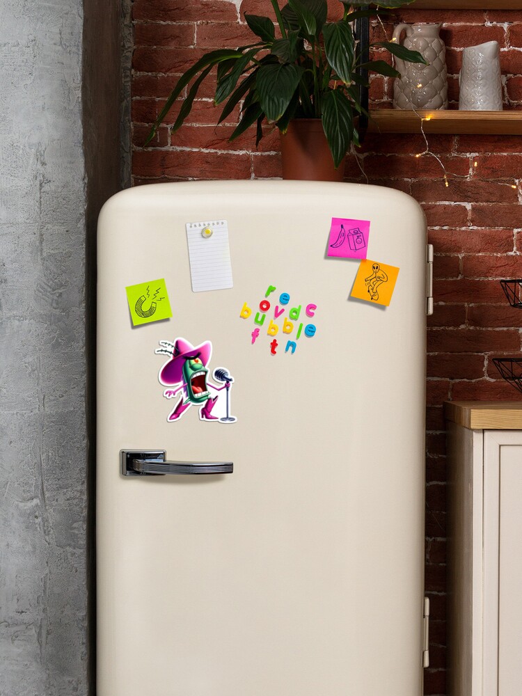 Plankton Pink Pony Club Magnet