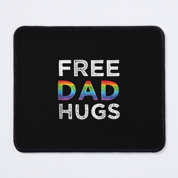 Item preview, Mens Free Dad Hugs LGBTQ Pride Rainbow designed and sold by marlymanhattan7.